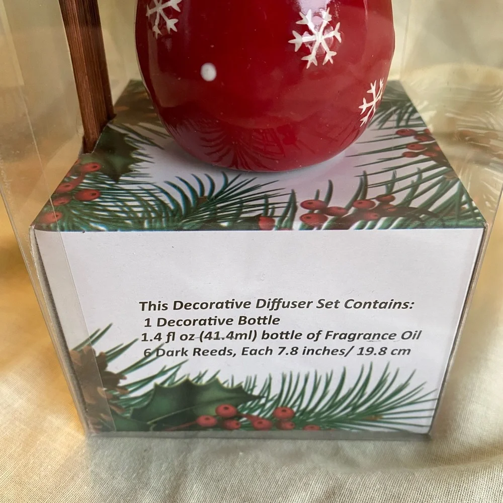NEW San Miguel Holiday Moose Essential Oil Reed Diffuser 5